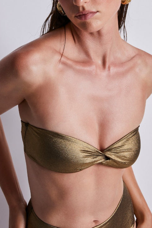 Aubade Sunlight Glow Bandeau bikini top
